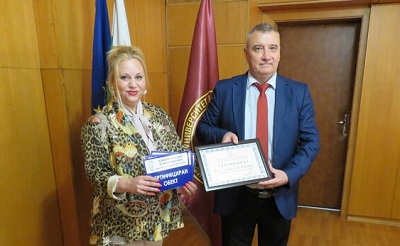 УНСС със сертификат за достъпна архитектурна среда